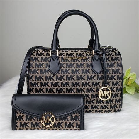 cheap michael kors purse and wallet set|Michael Kors purse cost.